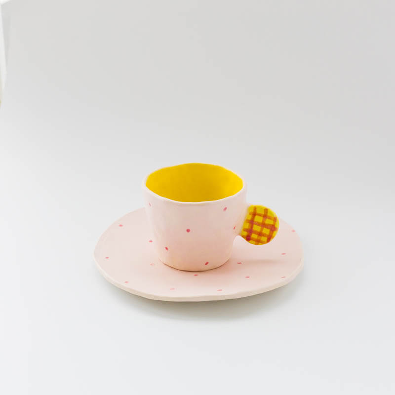 Satoko Kako-Dots Plate-2
