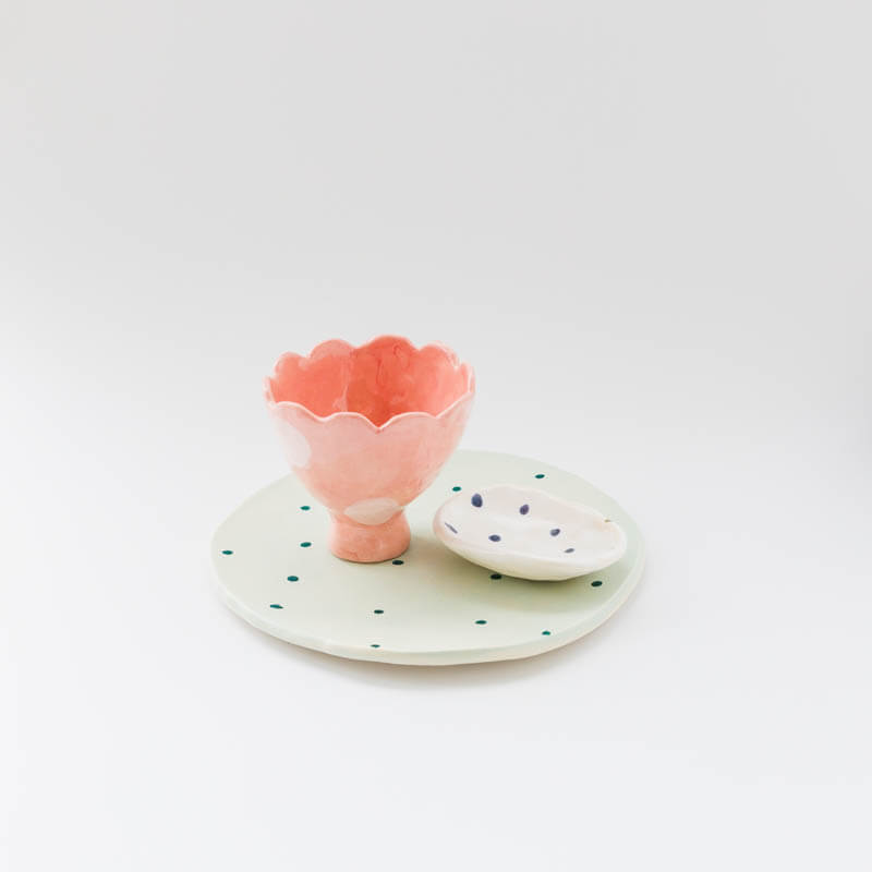 Satoko Kako-Dots Plate-4