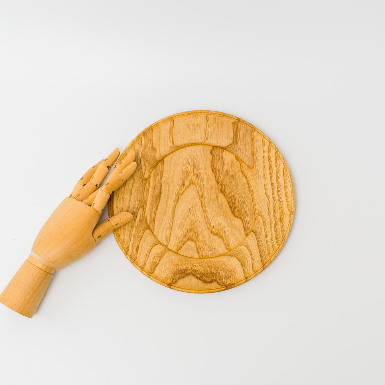 中西健太-リム皿-栗-24cm