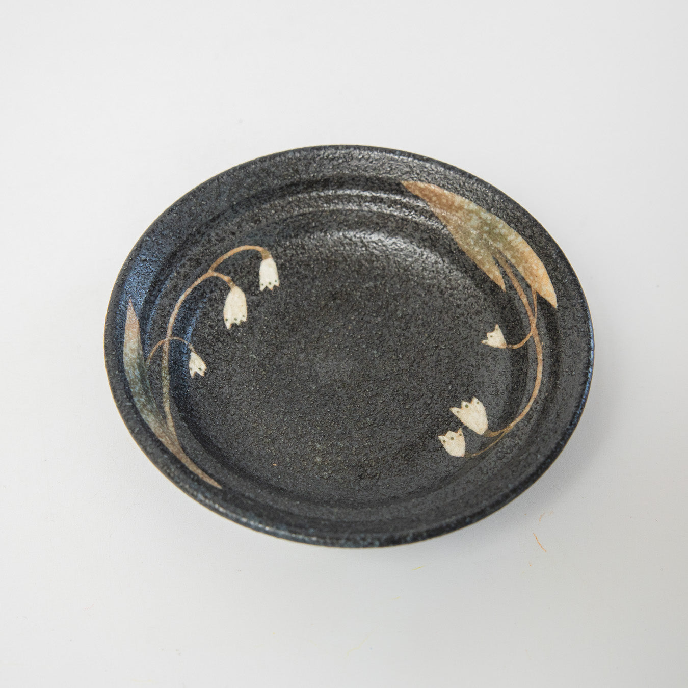 はるな陶芸工房-豆皿-スノードロップ