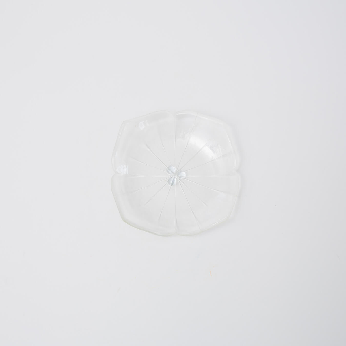 Sasaki shoko Glass works-花形中鉢-1