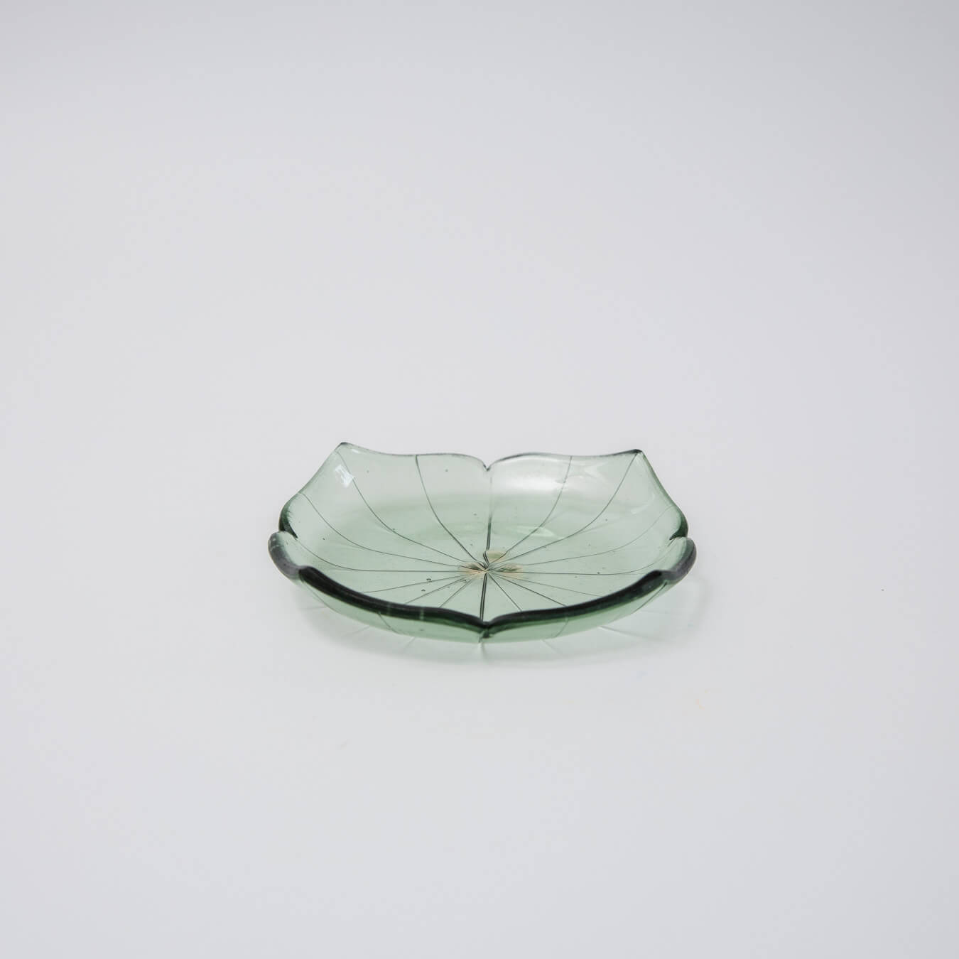 Sasaki shoko Glass works-花形中鉢-2