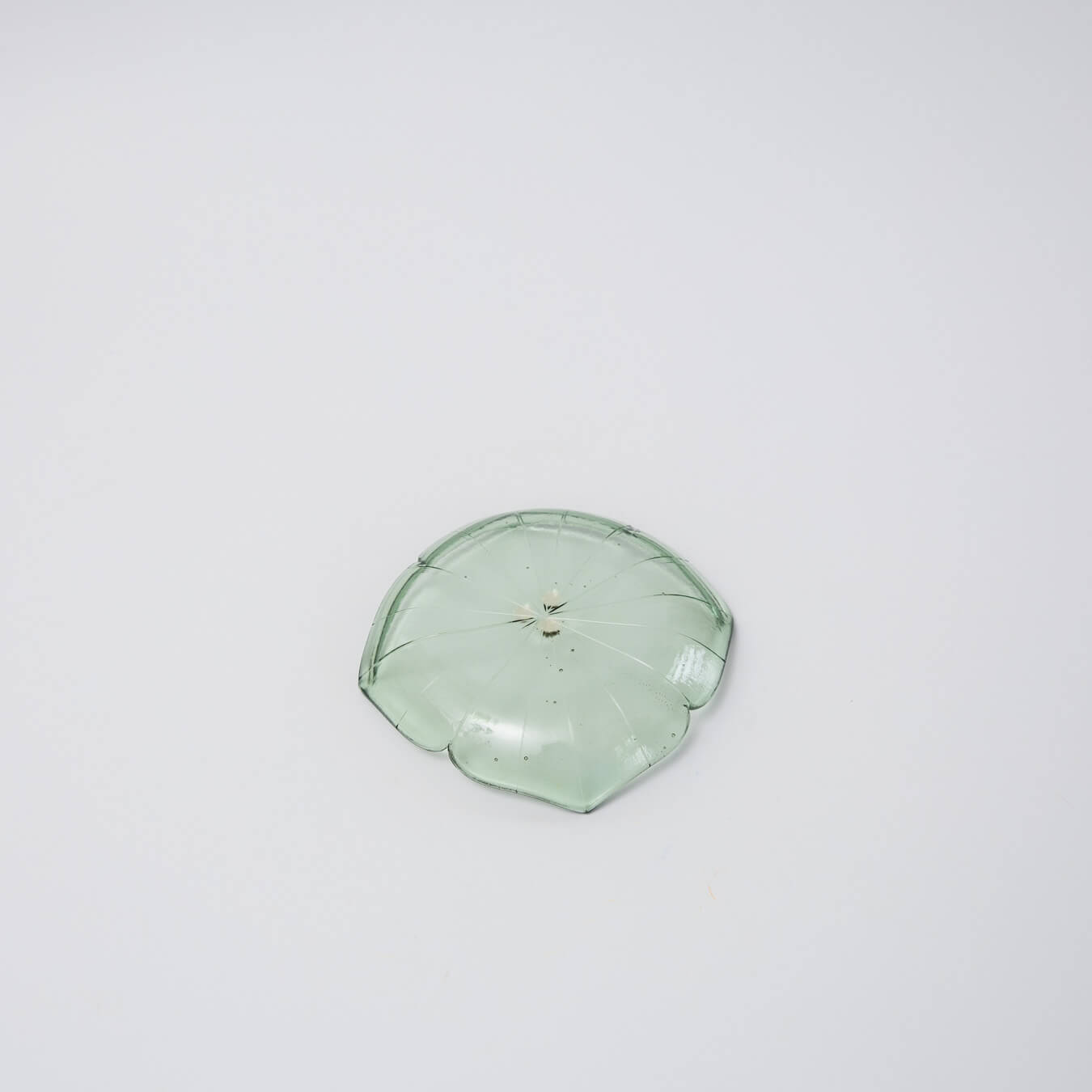 Sasaki shoko Glass works-花形中鉢-2