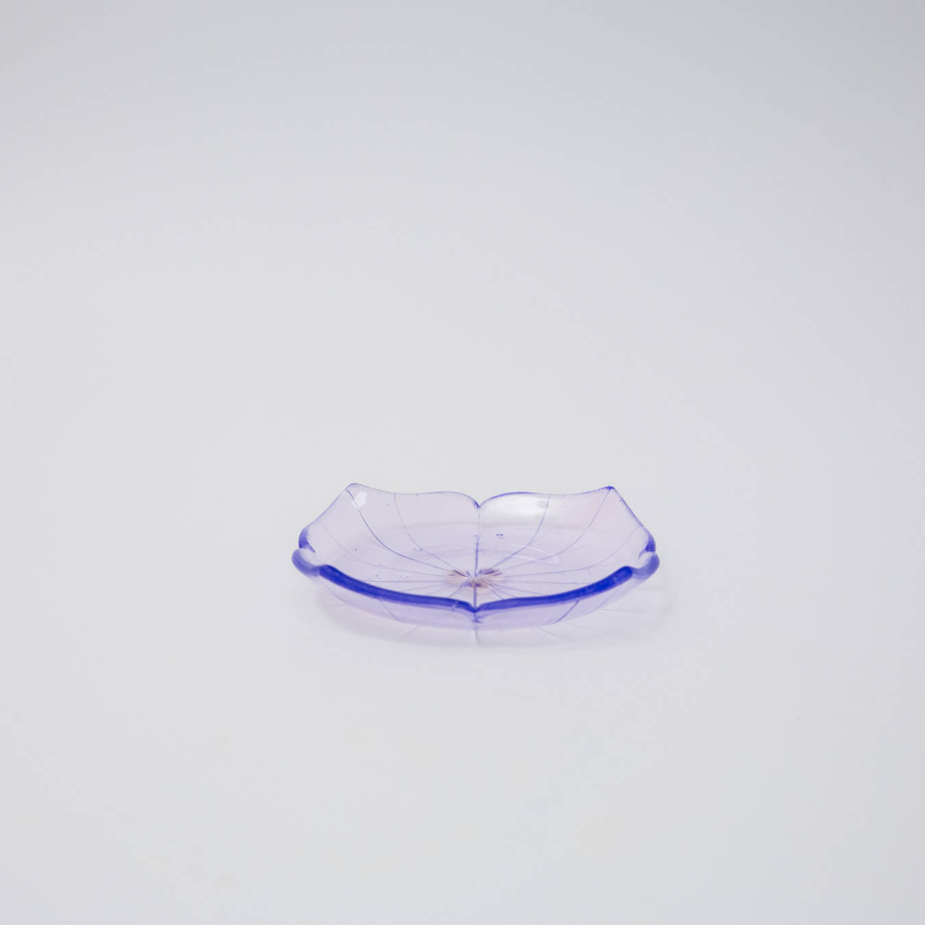 Sasaki shoko Glass works-花形中鉢-3