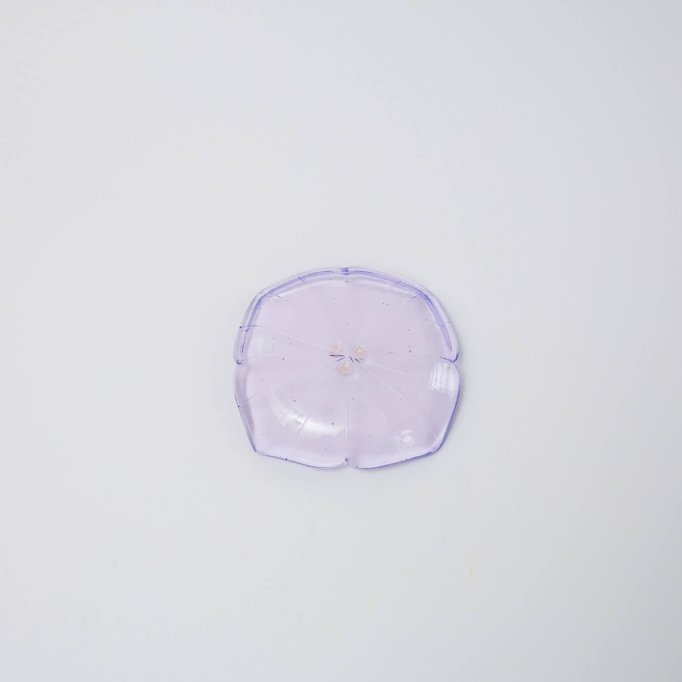 Sasaki shoko Glass works-花形中鉢-3
