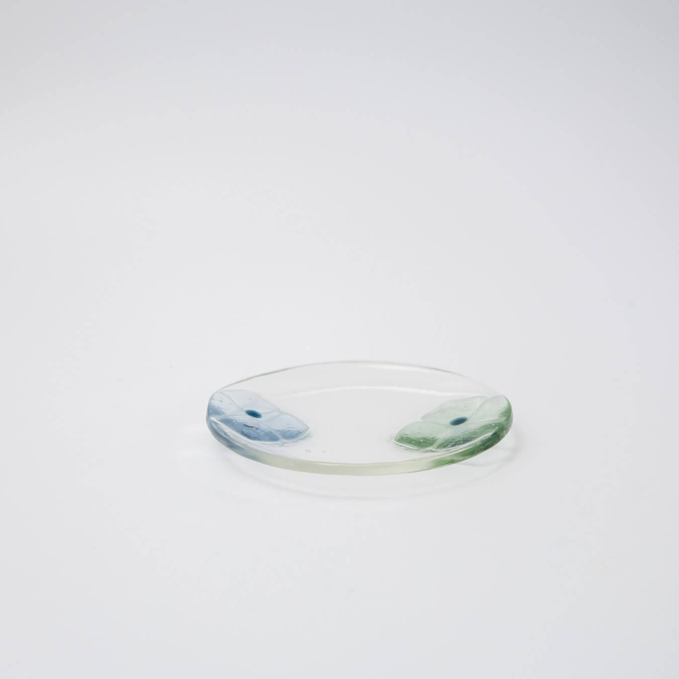 Sasaki shoko Glass works-丸小皿-1