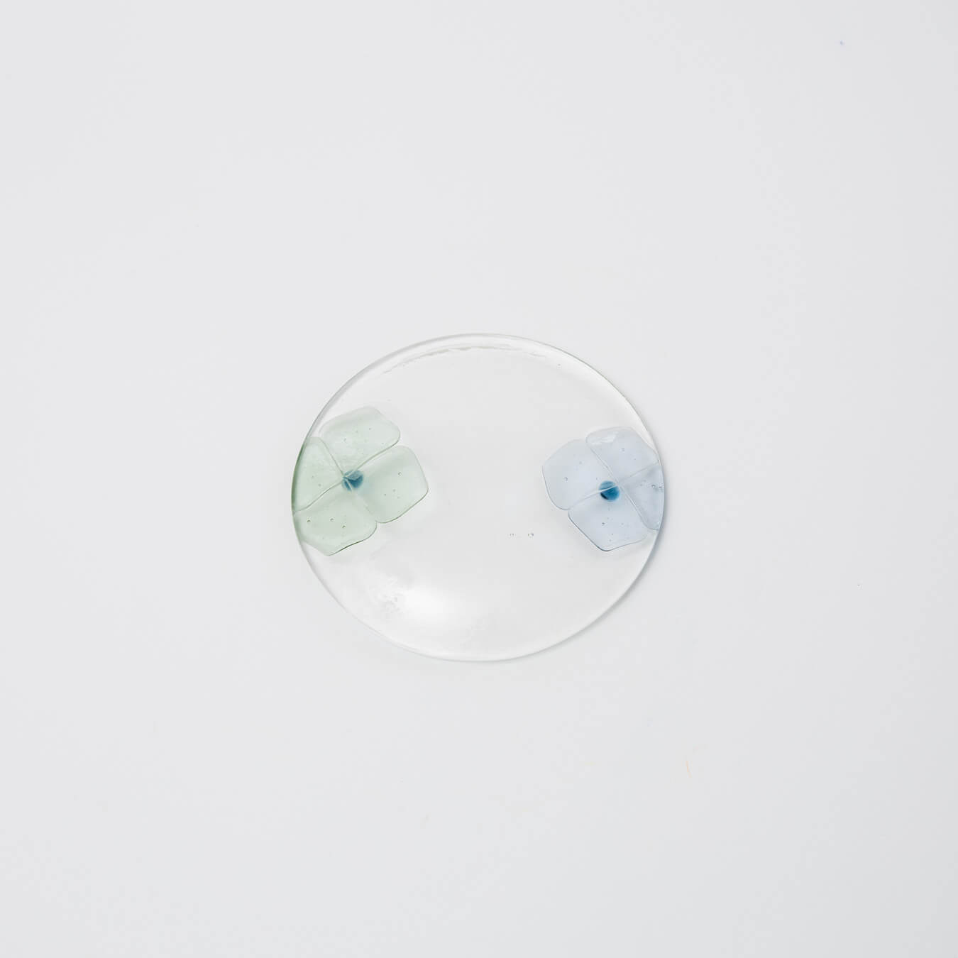 Sasaki shoko Glass works-丸小皿-1