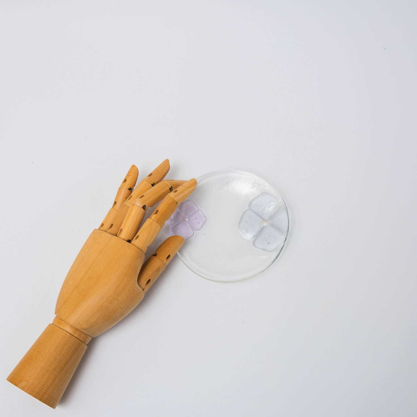 Sasaki shoko Glass works-丸小皿-2