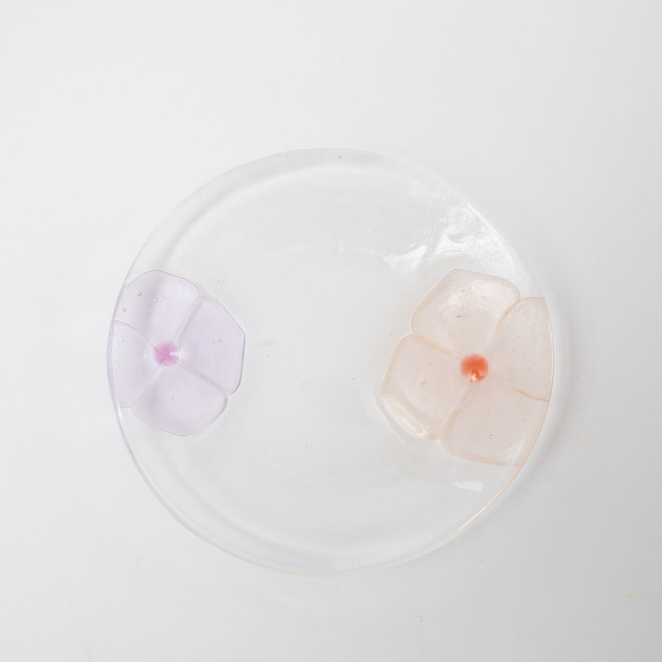 Sasaki shoko Glass works-丸小皿-3