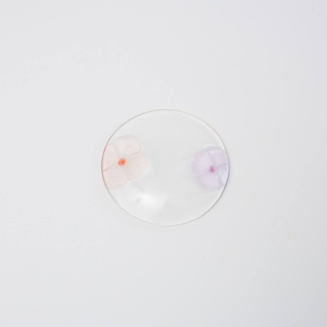 Sasaki shoko Glass works-丸小皿-3