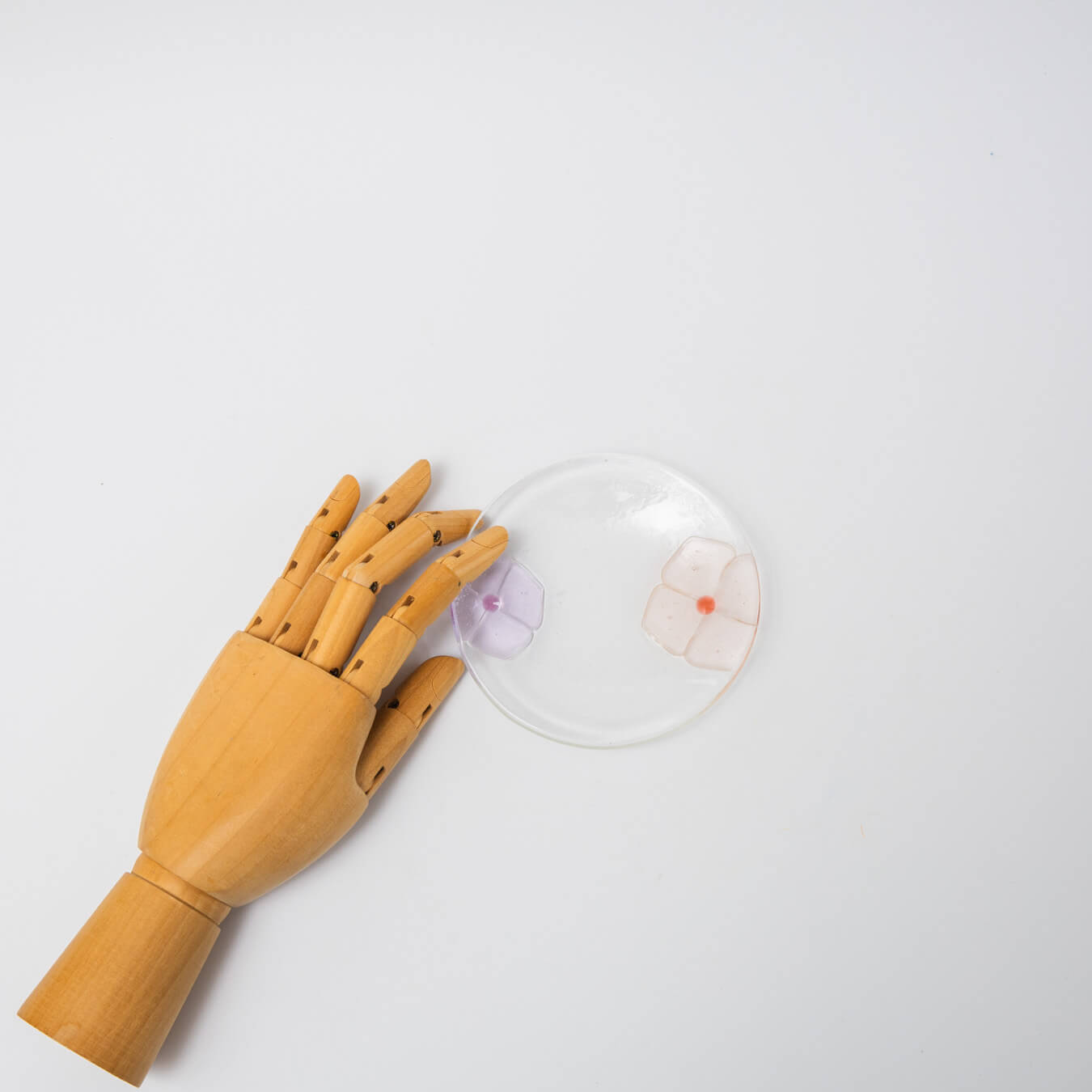 Sasaki shoko Glass works-丸小皿-3