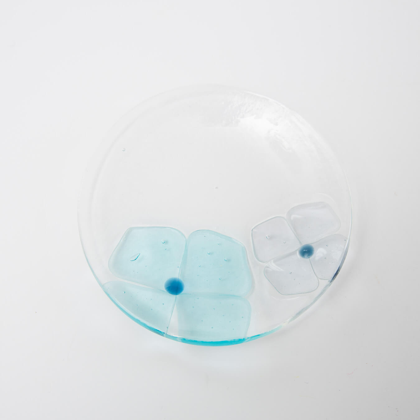 Sasaki shoko Glass works-丸小皿-5