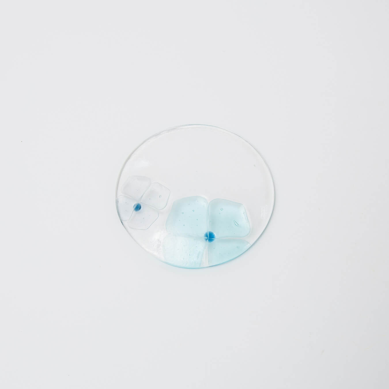 Sasaki shoko Glass works-丸小皿-5