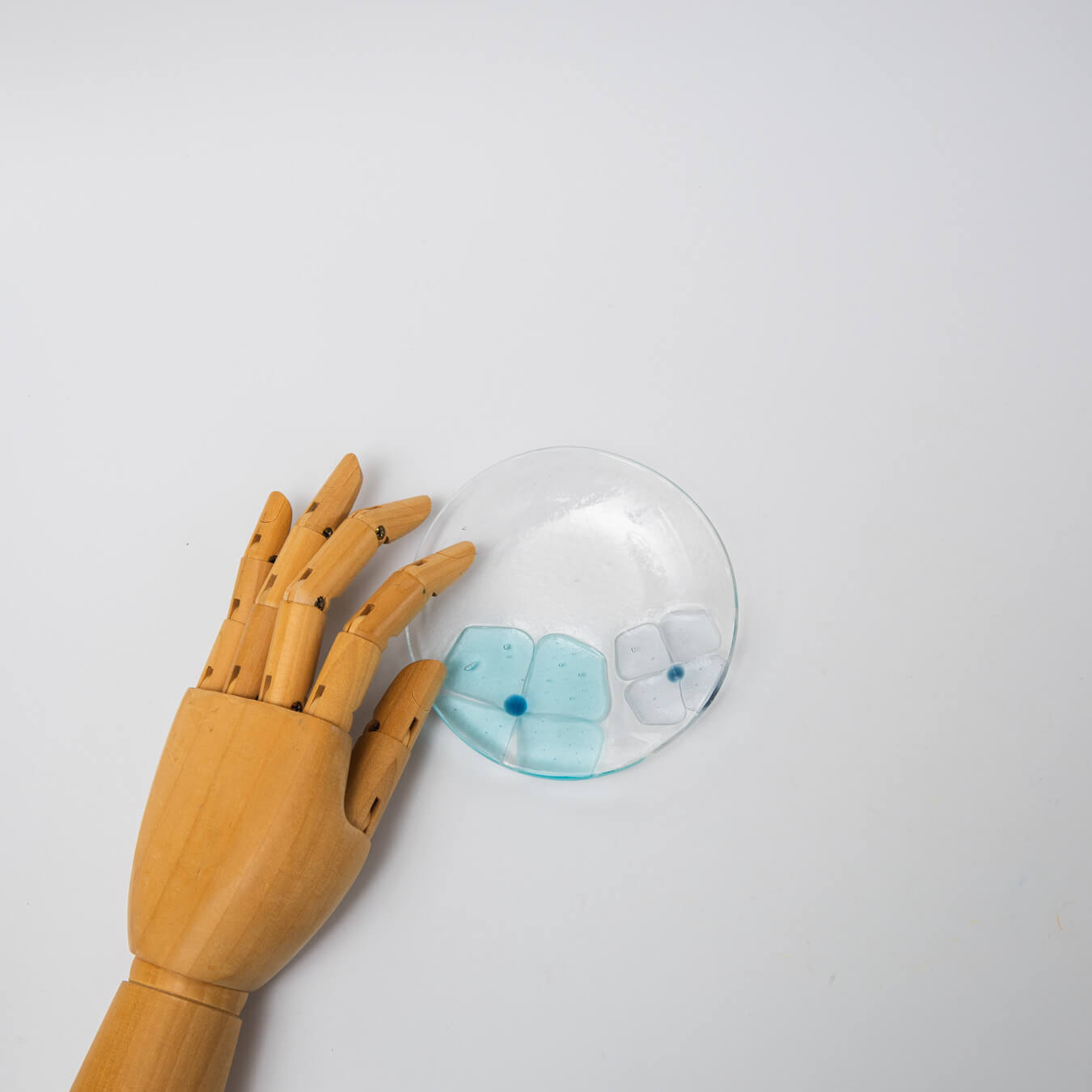 Sasaki shoko Glass works-丸小皿-5