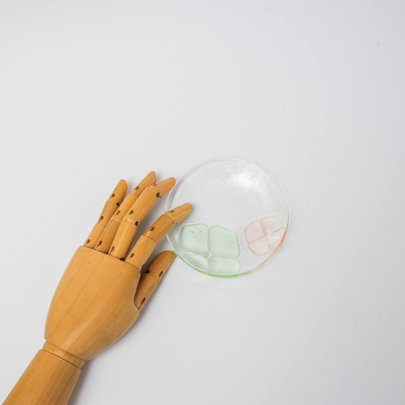 Sasaki shoko Glass works-丸小皿-6