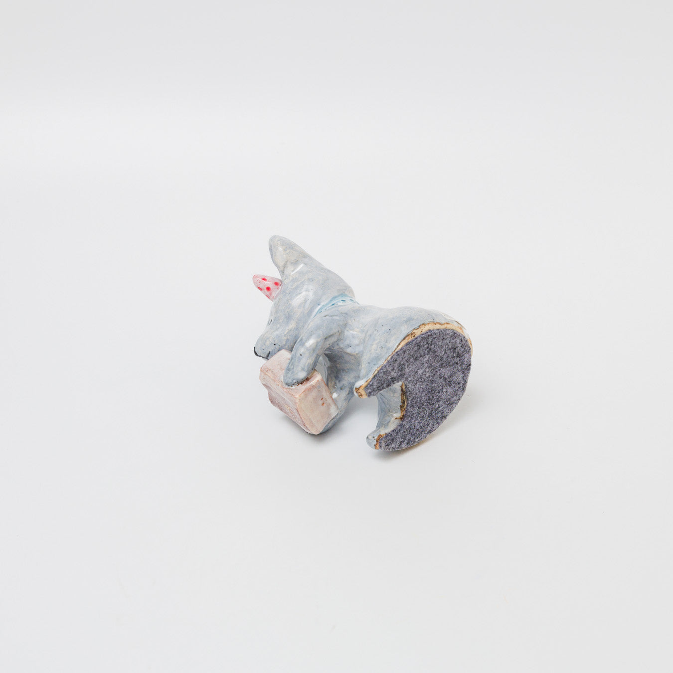 比留間郁美-置物「ネズミ」-2