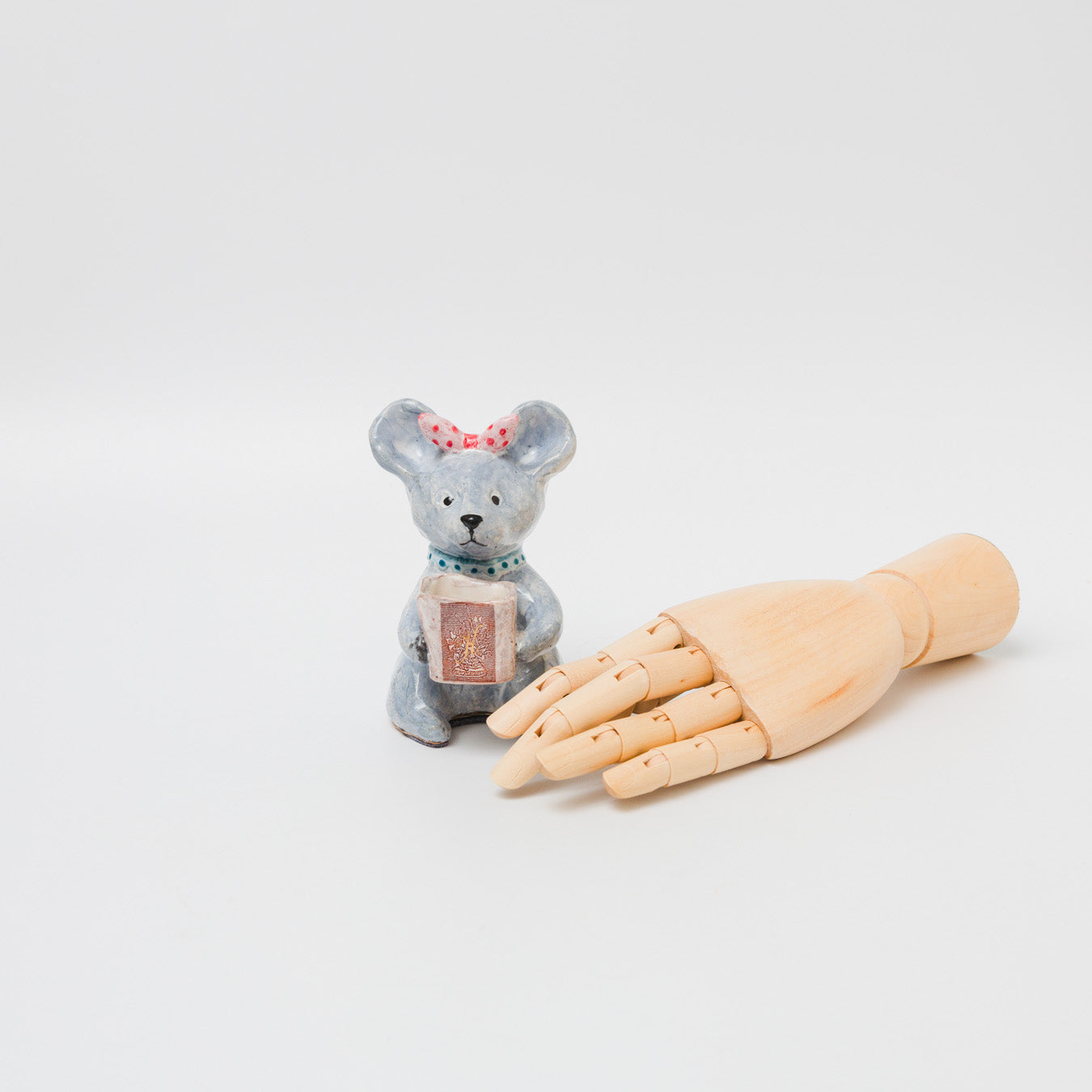 比留間郁美-置物「ネズミ」-2