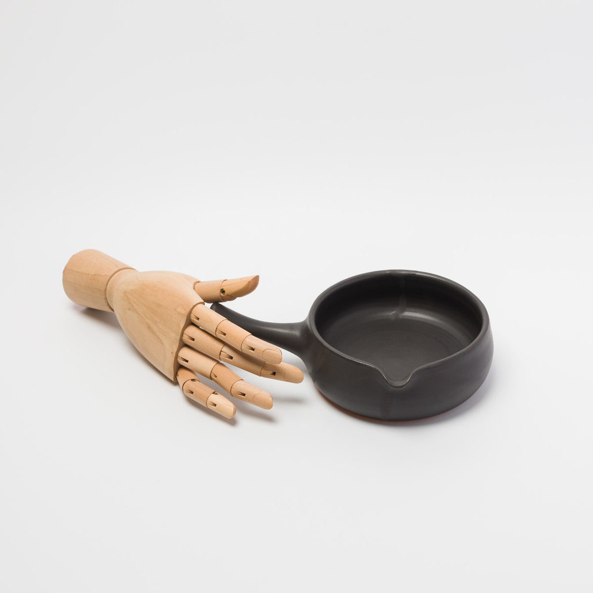 はしもとさちえ-【耐熱】スキレット シンプル-くろ