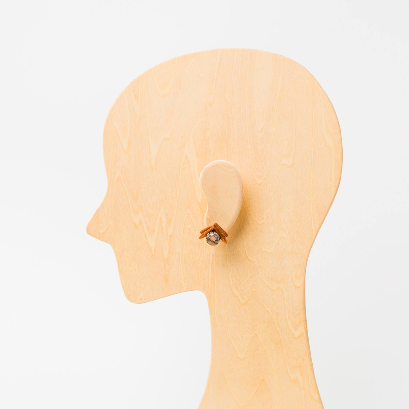 kitona-耳飾り-果樹-コッパーピンクオパール-ピアス/イヤリング