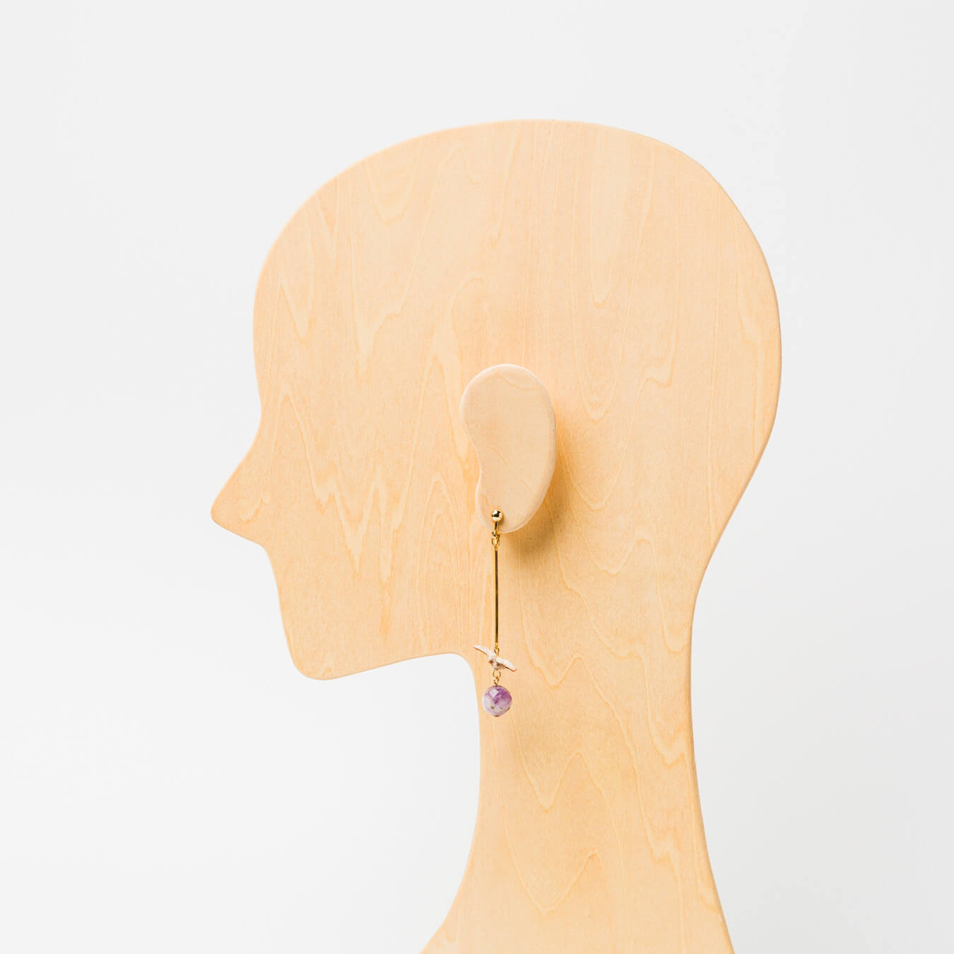 kitona-【片耳】鳥飛行-イヤリング-1