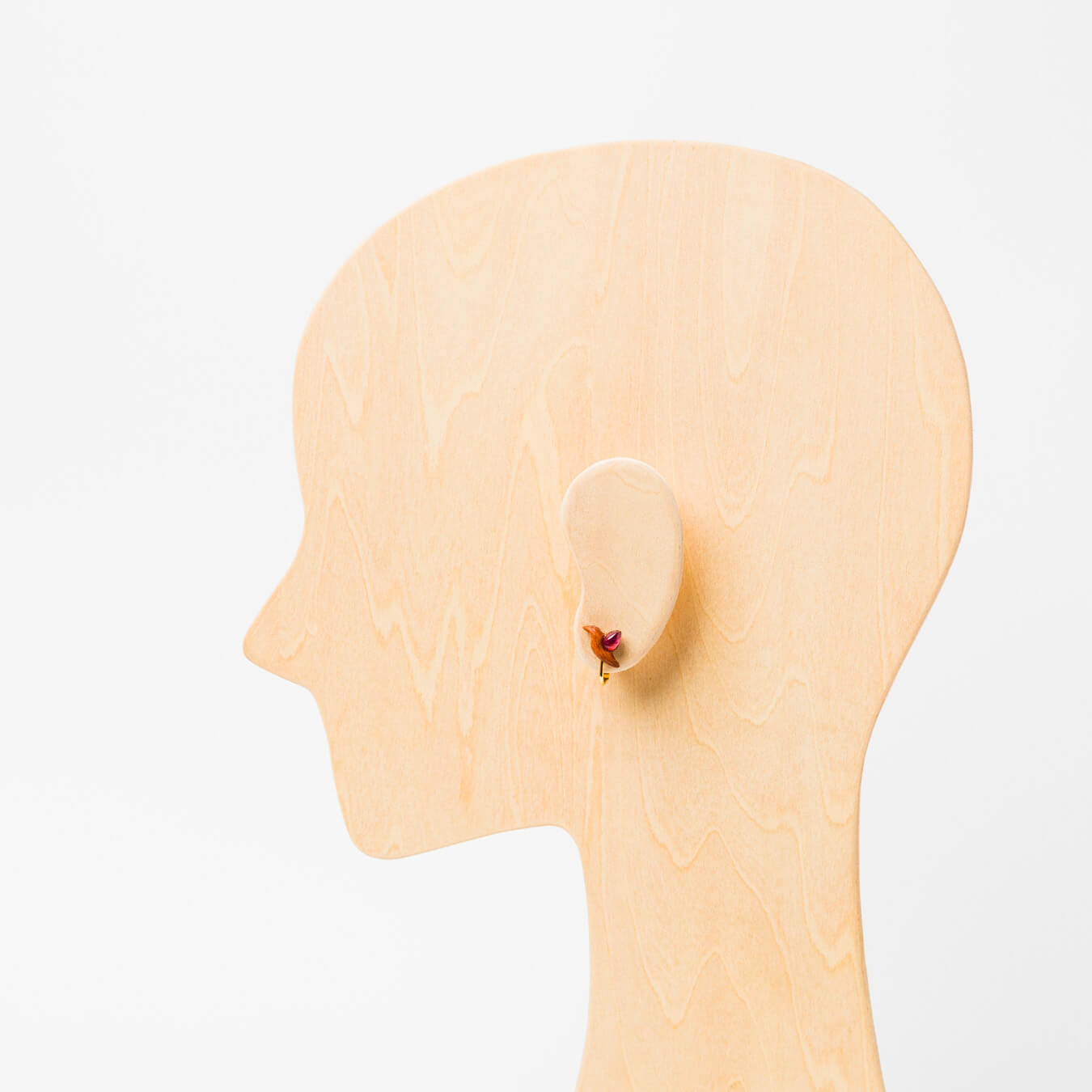 kitona-耳飾り-ハチドリ-ピンクトルマリン-ピアス/イヤリング