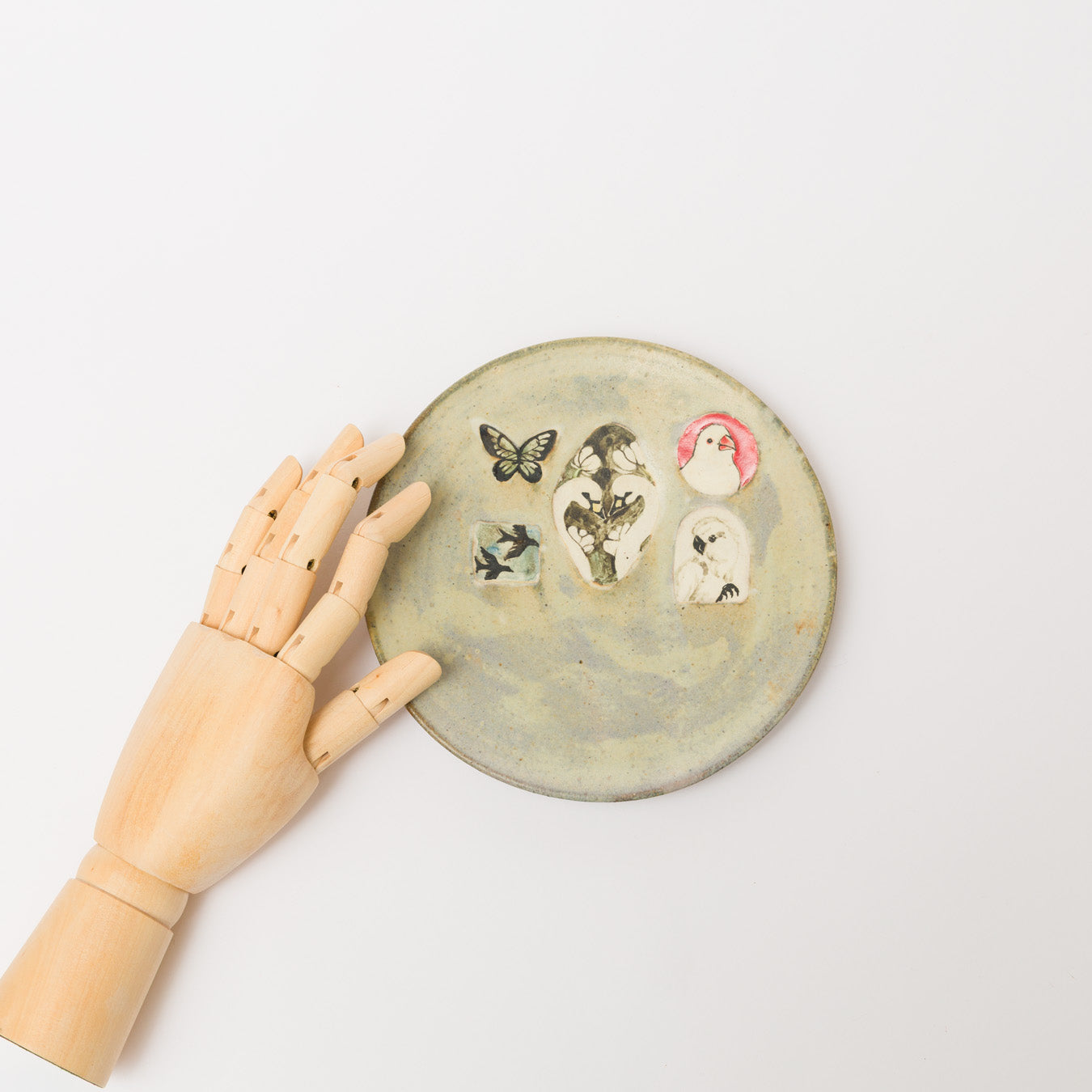 Acne pottery studio-ケーキ皿-2