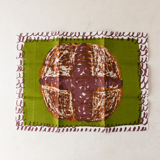 gochisou-麻キッチンクロス-カンパーニュ-green