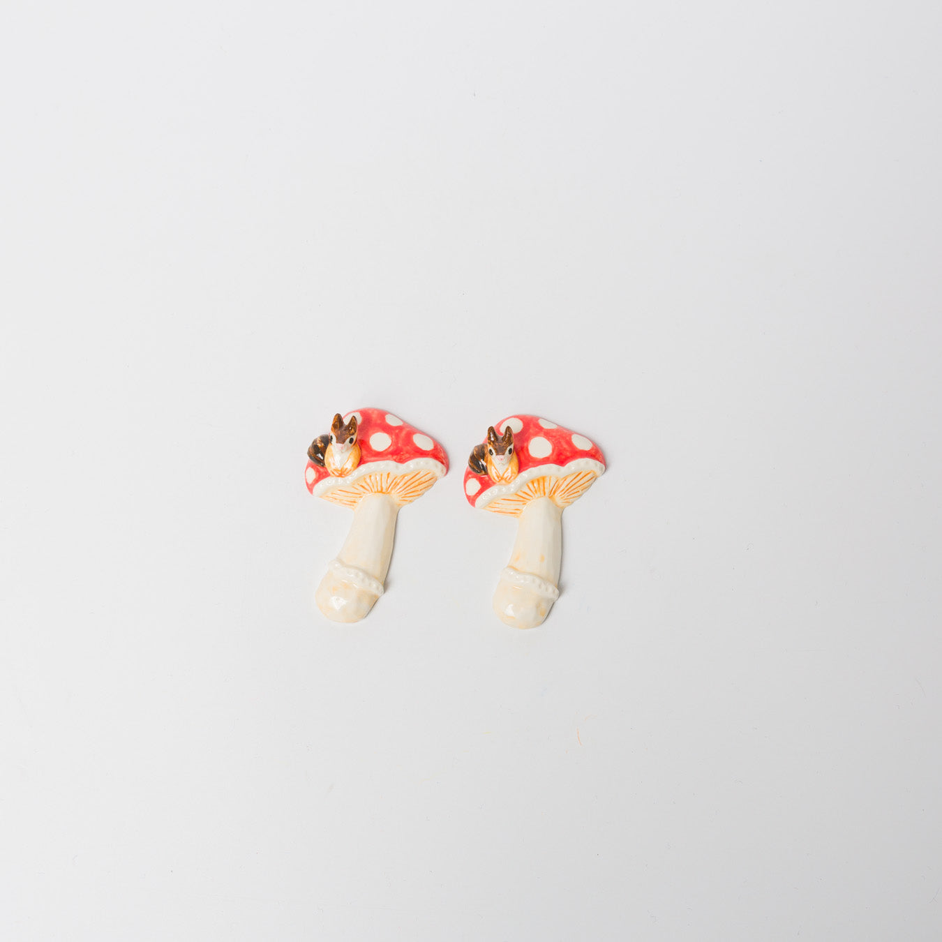 Sugar Poppo-リスきのこ箸置き