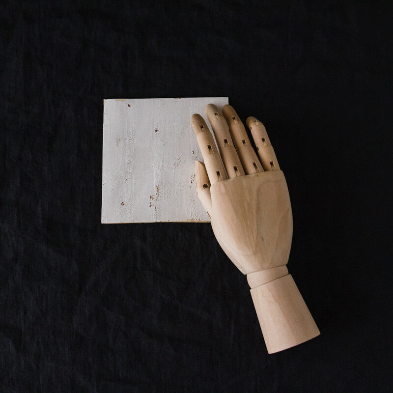 五月女寛-白い板皿-スクエア