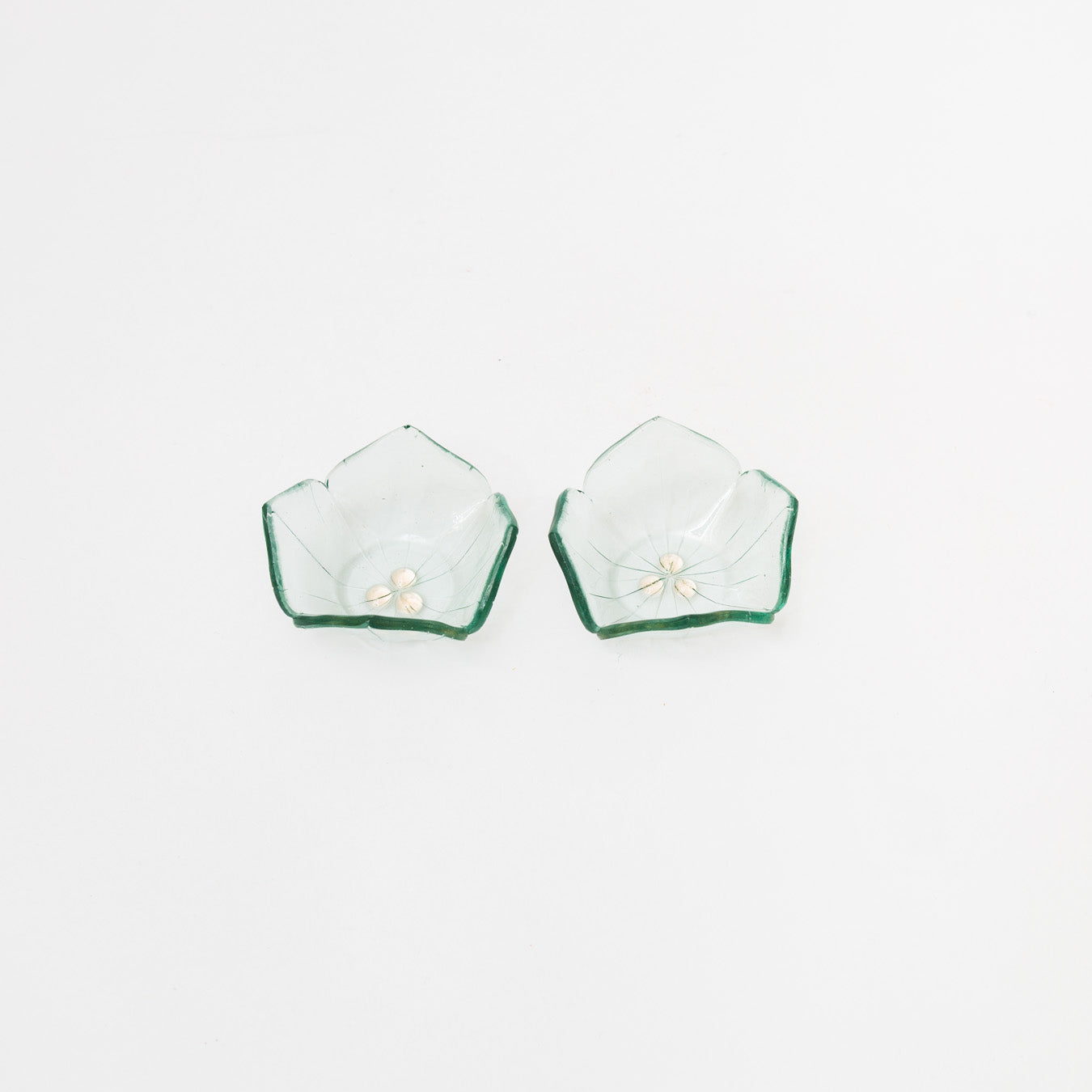 Sasaki shoko Glass works-紫陽花小鉢<A>