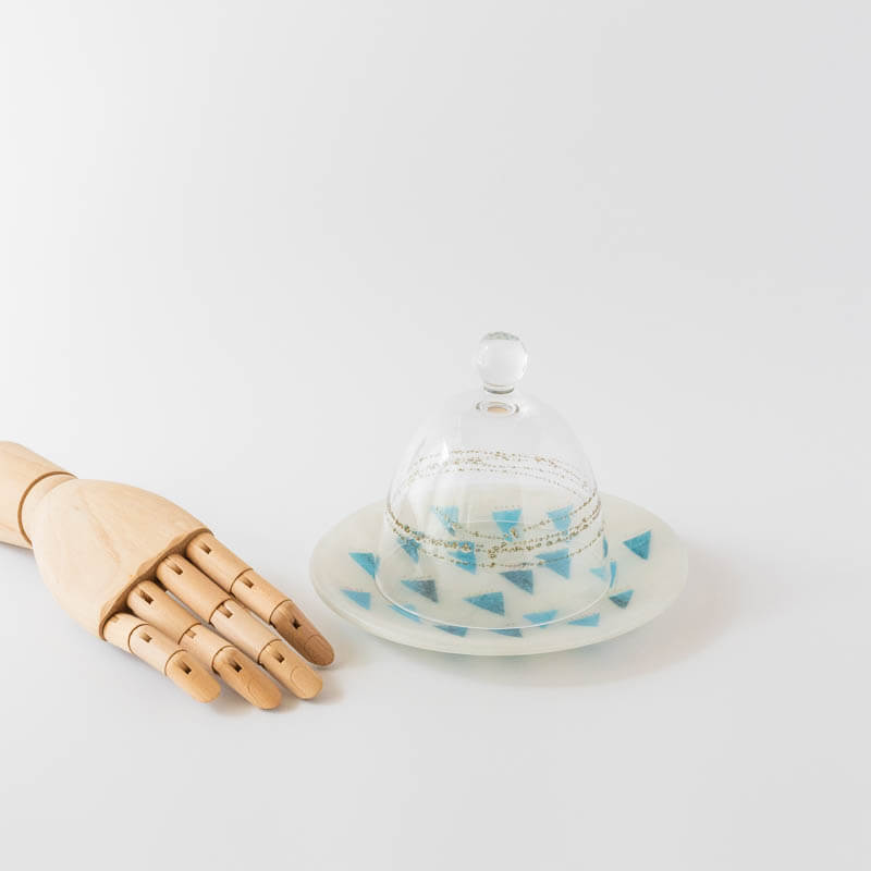 sun’oco glass 曽田伸子-ドーム/泡