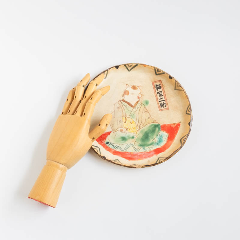 田川亞希-楽語猫皿-2