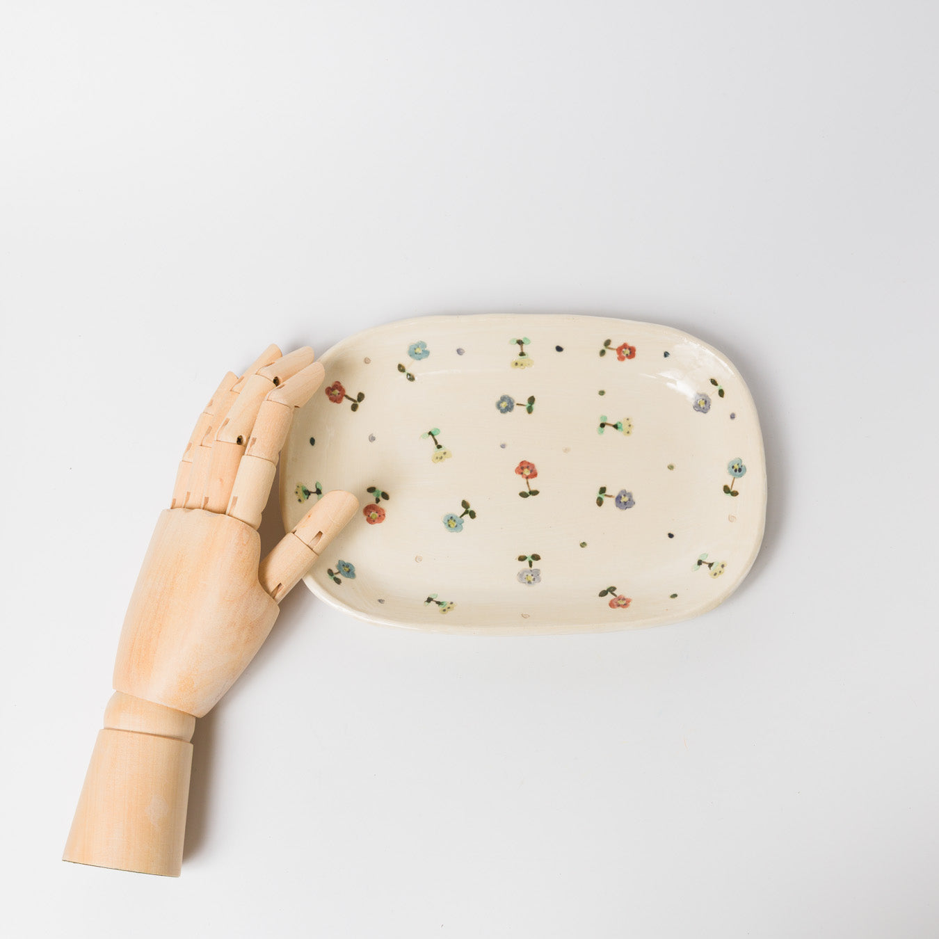 高須愛子-小花皿-1