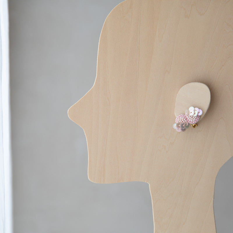 tamas-Again Pink-イヤリング/ピアス