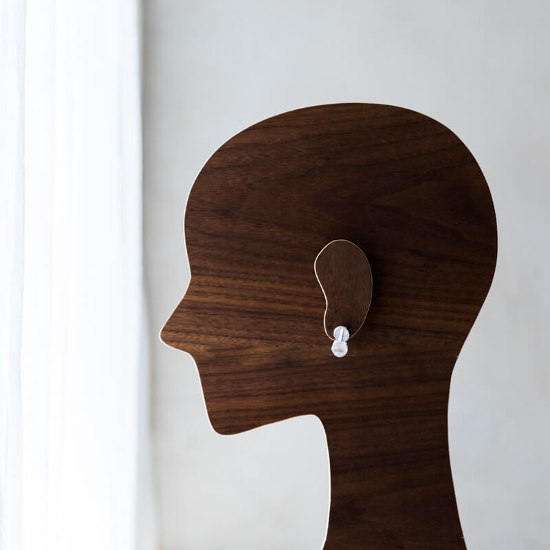 tamas-Sanae - White - イヤリング/ピアス