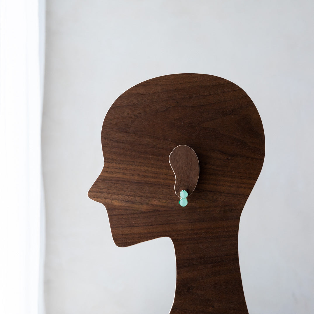 tamas-Sanae - Green - イヤリング/ピアス