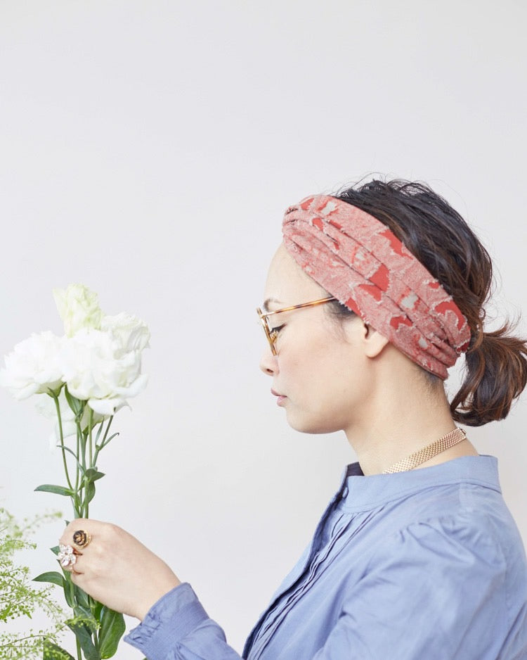 TERAI craftment-ヘアターバン-khaki