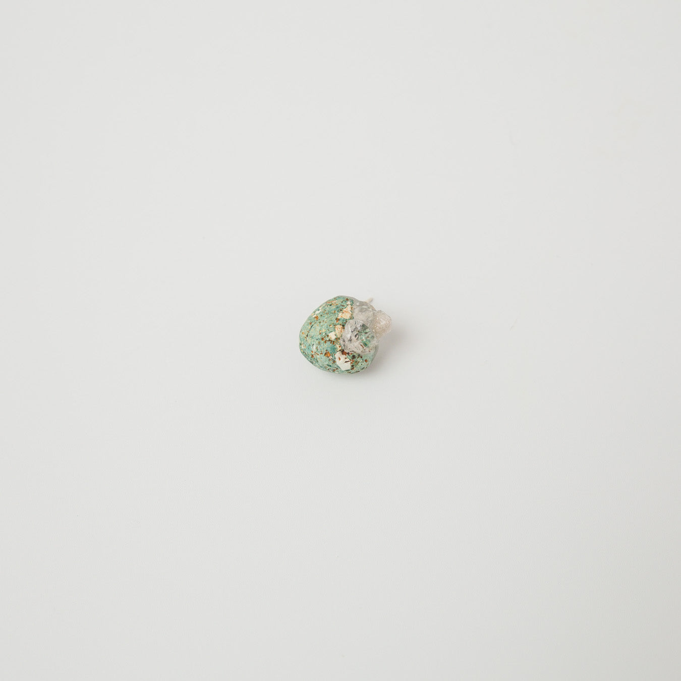 雨氣-石粒ピアス-5