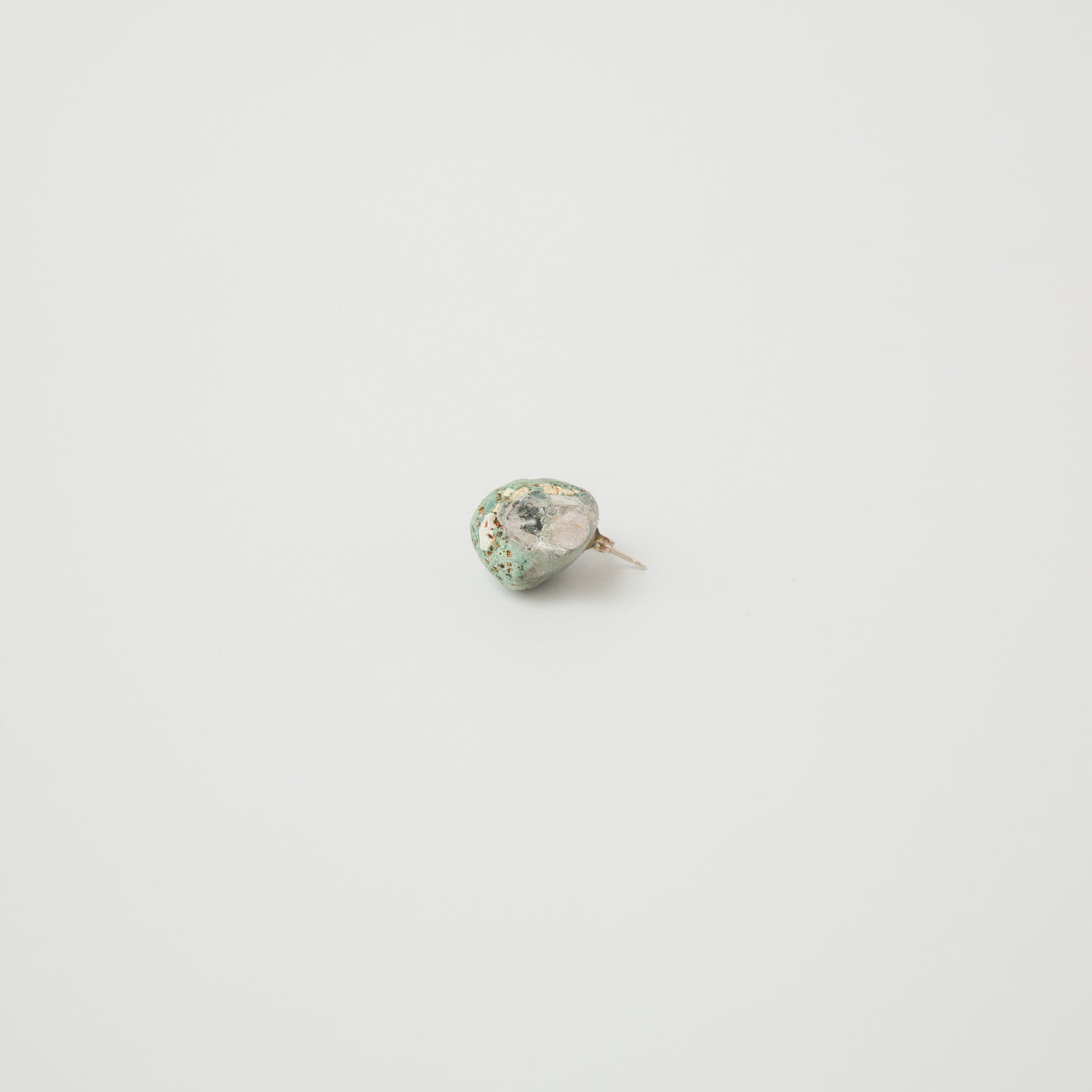 雨氣-石粒ピアス-5