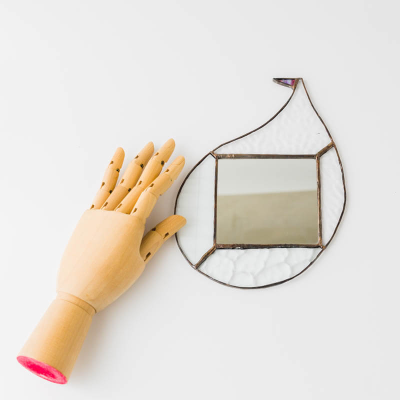 vivo stained glass-バードミラー-A1