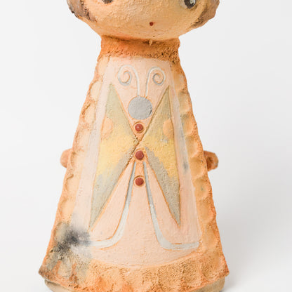 DOKI MIZUHO-りんご乗せたたおかっぱちゃんスペシャル土器