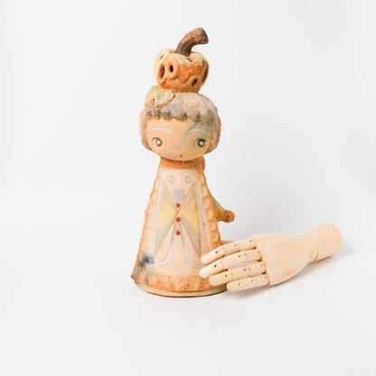 DOKI MIZUHO-りんご乗せたたおかっぱちゃんスペシャル土器