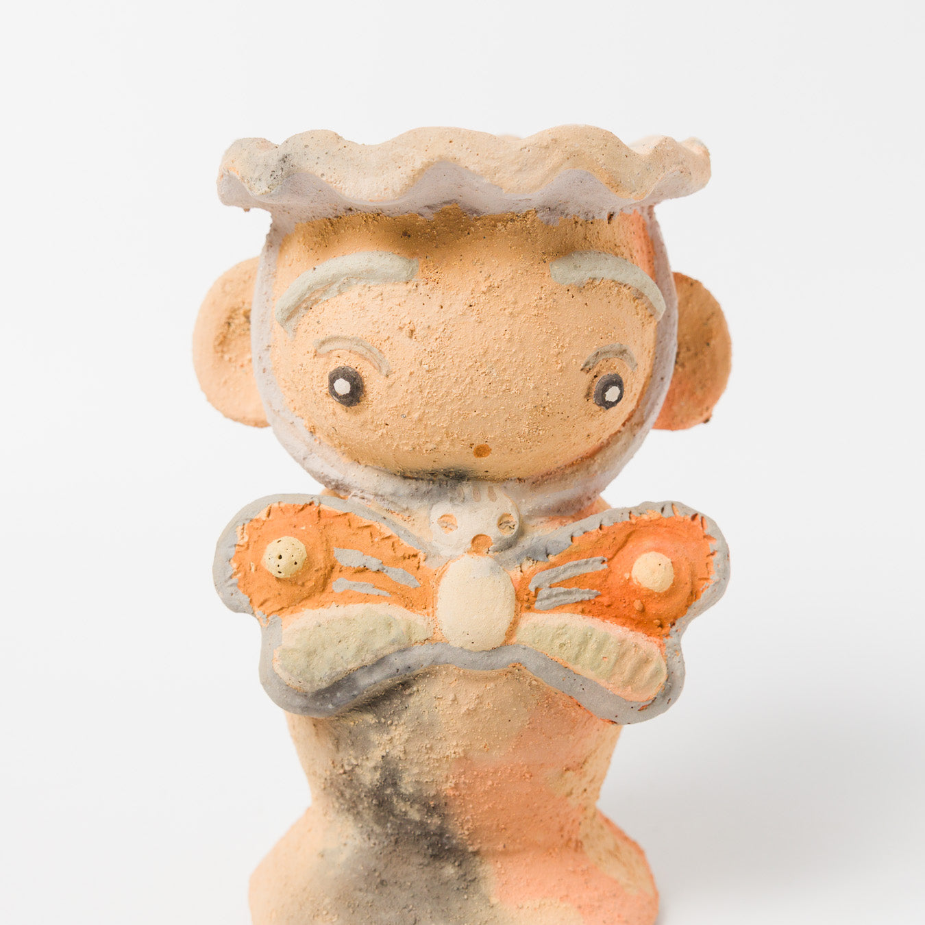 DOKI MIZUHO-フリル帽のbig蝶々付土器子