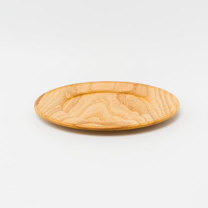 中西健太-リム皿-栗-24cm