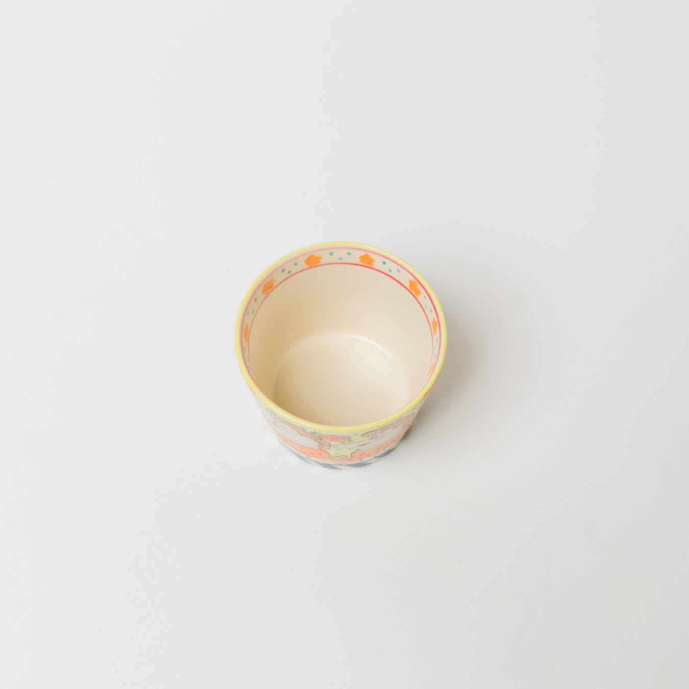 藤田美智-蕎麦猪口カップ「ハワイ行きたい」