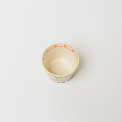 藤田美智-蕎麦猪口カップ「ハワイ行きたい」