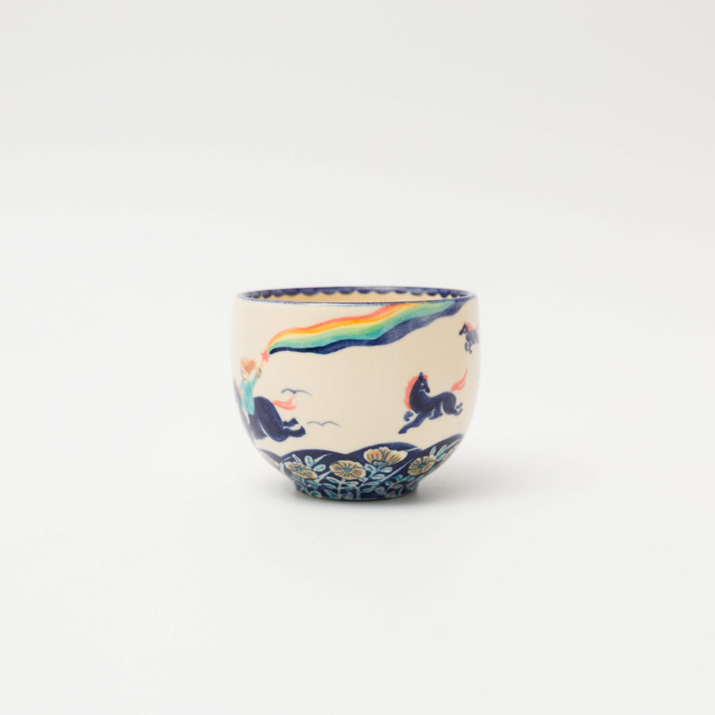 藤田美智-カップ「馬と風」