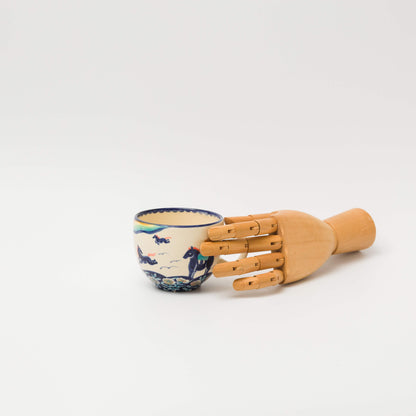 藤田美智-カップ「馬と風」