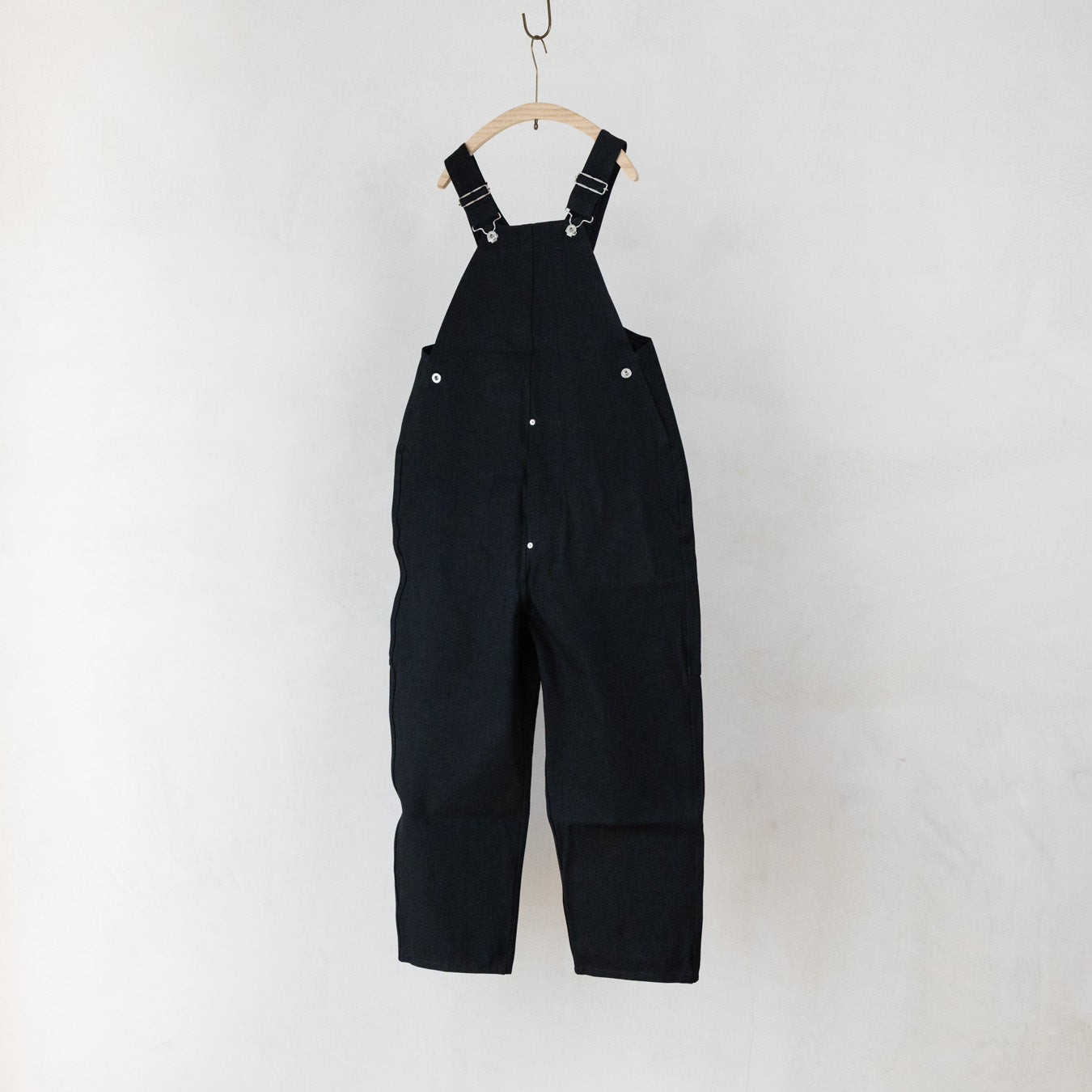 TUKI #0054 【TYPE2 SALOPETTE】black/black DENIM