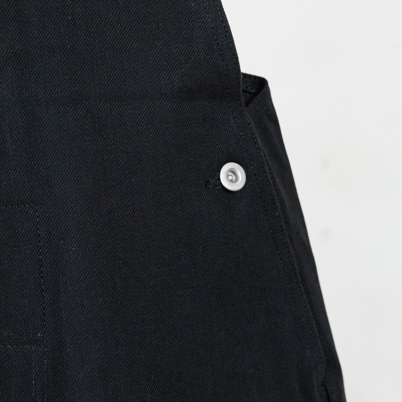 TUKI #0054 【TYPE2 SALOPETTE】black/black DENIM